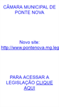Mobile Screenshot of camarapontenova.com.br