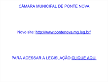 Tablet Screenshot of camarapontenova.com.br